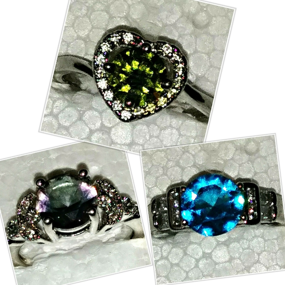 3 New Costume Rings